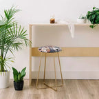 Tabouret de comptoir Marta Barragan Camarasa Distorted Garden Tiles - Deny Designs