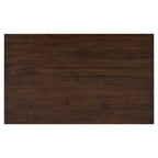 Ensemble de salle à manger rustique en bois 6 pièces, table rectangulaire avec 4 chaises et banc-ModernLuxe