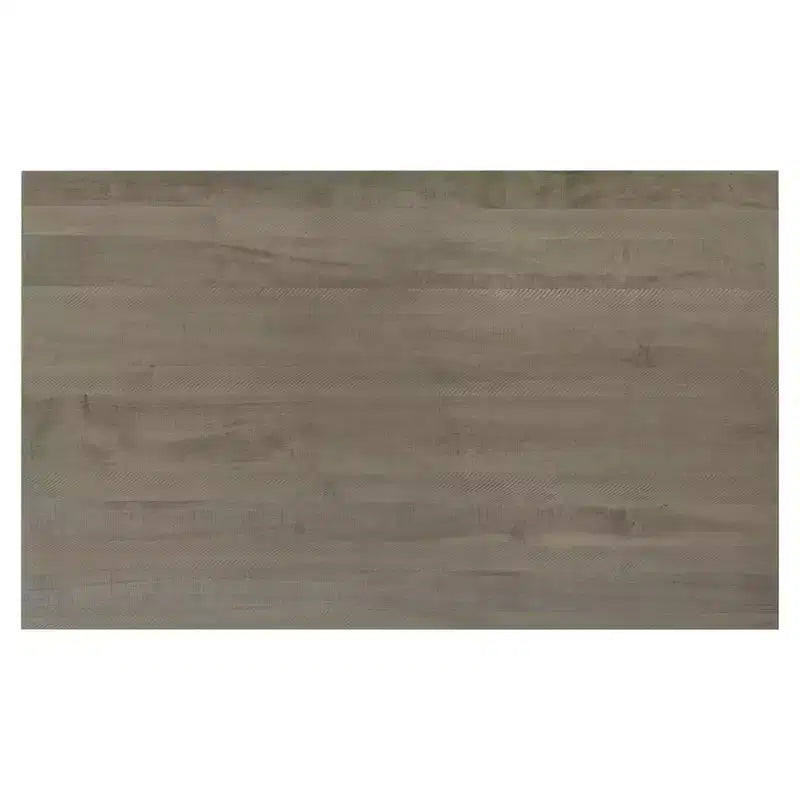 Ensemble de salle à manger rustique en bois 6 pièces, table rectangulaire avec 4 chaises et banc-ModernLuxe