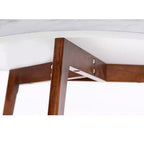 La table d'appoint ronde en marbre blanc de Carrare italien Cherie 15 de la collection Bianco