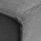 Fauteuil d'angle droit modulable Emma et Oliver avec accoudoir