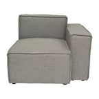 Fauteuil d'angle droit modulable Emma et Oliver avec accoudoir