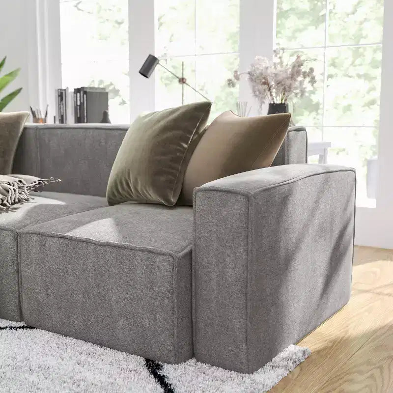 Fauteuil modulaire Merrick Lane côté droit avec accoudoir
