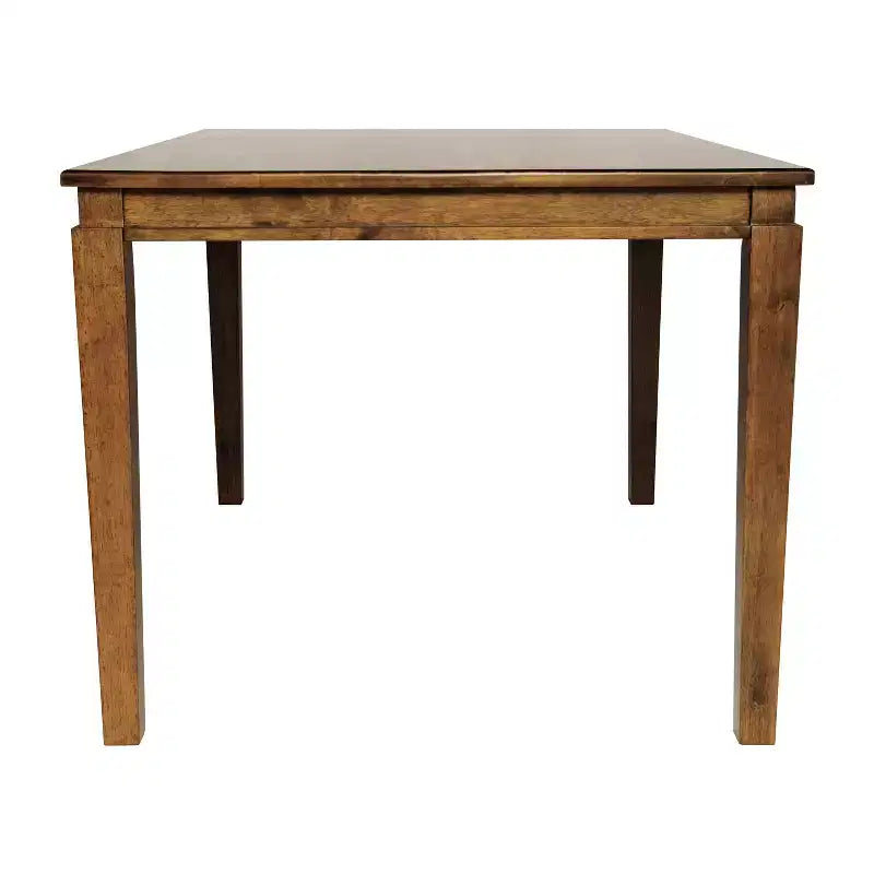 Table à manger en bois Merrick Lane avec pieds fuselés