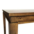 Table à manger en bois Merrick Lane avec pieds fuselés