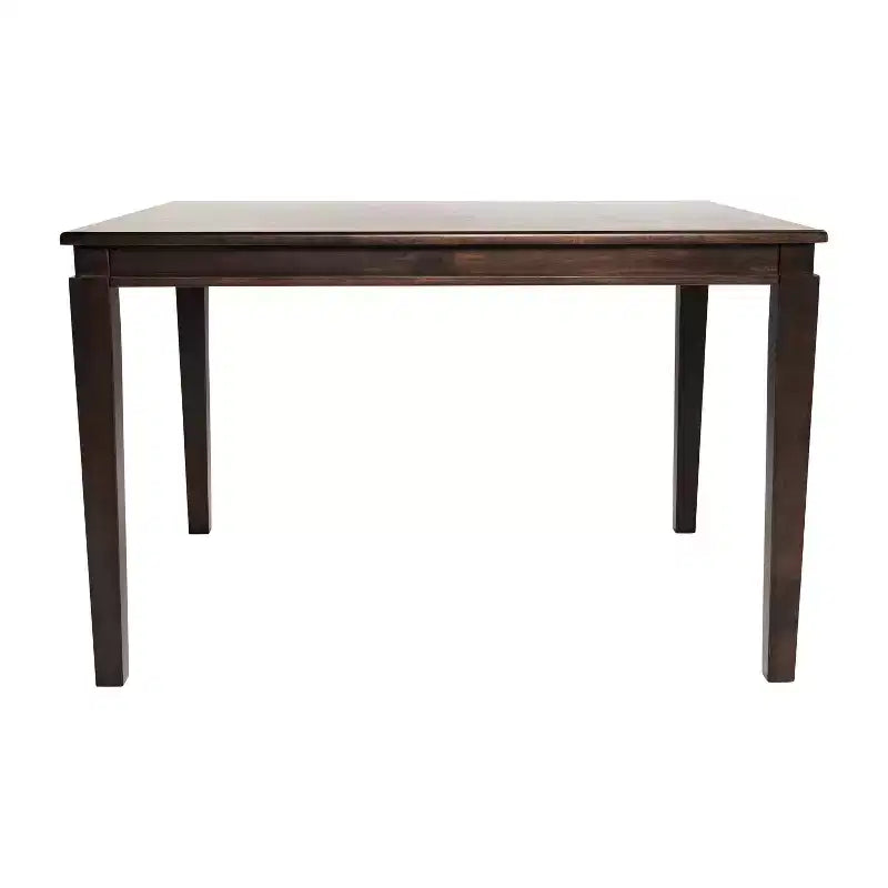 Table à manger en bois Merrick Lane avec pieds fuselés