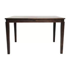 Table à manger en bois Merrick Lane avec pieds fuselés
