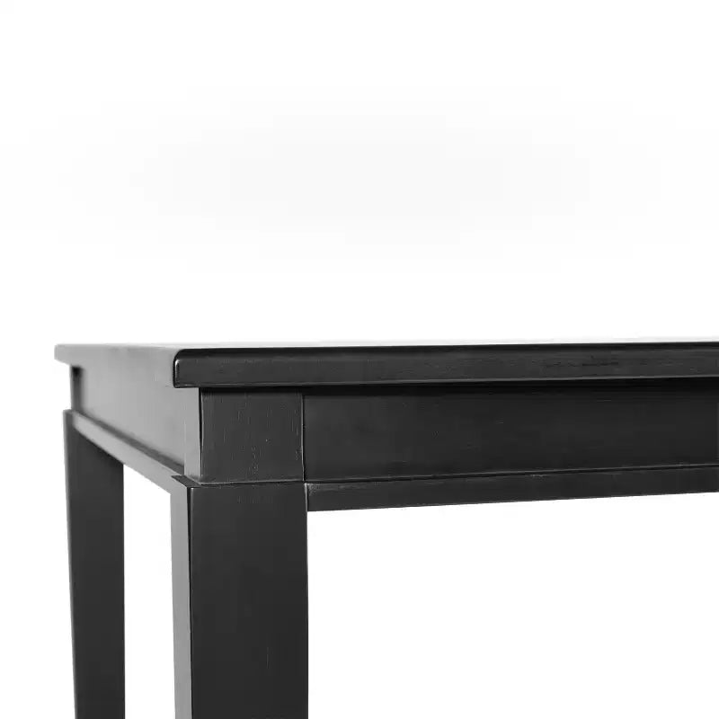 Table à manger en bois Merrick Lane avec pieds fuselés