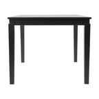 Table à manger en bois Merrick Lane avec pieds fuselés