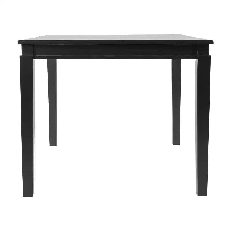 Table à manger en bois Merrick Lane avec pieds fuselés