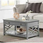 Table basse en bois Middlebury de 36 po avec tiroir - Alaterre Furniture