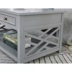 Table basse en bois Middlebury de 36 po avec tiroir - Alaterre Furniture