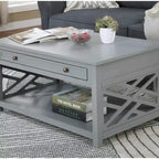 Table basse en bois Middlebury de 36 po avec tiroir - Alaterre Furniture