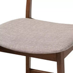 Lot de 2 tabourets de bar à hauteur de comptoir en bois Larine - Baxton Studio