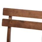 Lot de 2 tabourets de bar à hauteur de comptoir en bois Larine - Baxton Studio