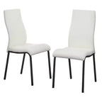 Lot de 2 chaises de salle à manger contemporaines Nora - Buylateral