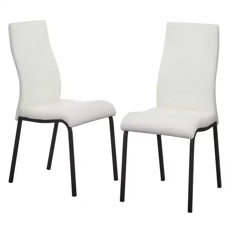 Lot de 2 chaises de salle à manger contemporaines Nora - Buylateral