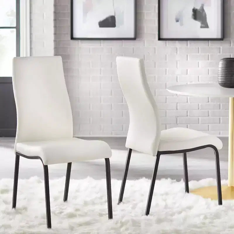 Lot de 2 chaises de salle à manger contemporaines Nora - Buylateral