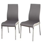 Lot de 2 chaises de salle à manger contemporaines Nora - Buylateral