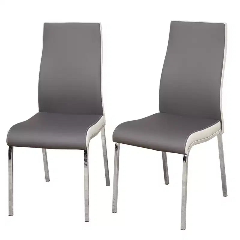 Lot de 2 chaises de salle à manger contemporaines Nora - Buylateral
