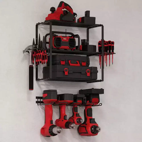 Étagère de rangement 3 niveaux pour outils électriques par Stalwart