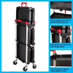 Chariot pliant Stalwart avec capacité de 22,7 kg par étagère