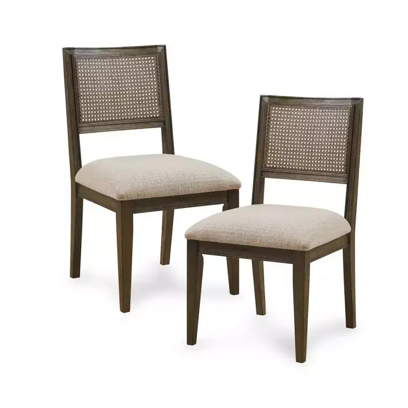 Lot de 2 chaises de salle à manger sans accoudoirs Kelly - Ink+Ivy