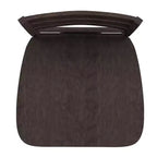 Tabouret de comptoir classique Emma et Oliver Ladderback avec siège en bois