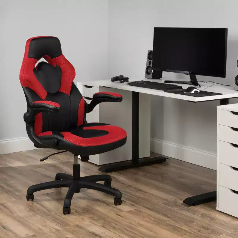 Chaise de jeu ergonomique RESPAWN 3085 avec accoudoirs relevables