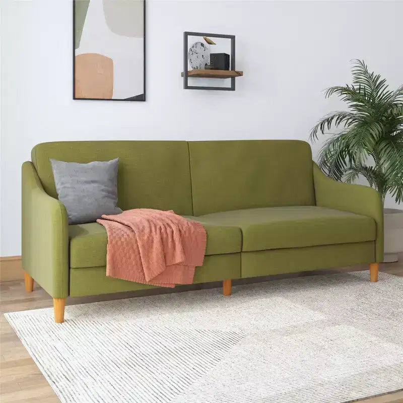 DHP Jasper Futon à Ressorts Hélicoïdaux