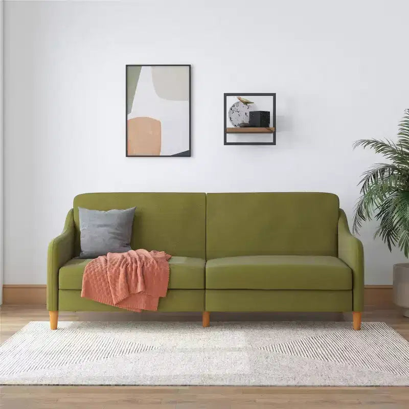 DHP Jasper Futon à Ressorts Hélicoïdaux