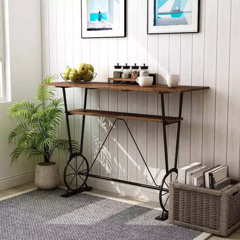 Table de bar hauteur comptoir Torum - HOMES: Inside + Out