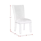 Ensemble de 2 chaises d'appoint en velours Céline - Picket House Furnishings