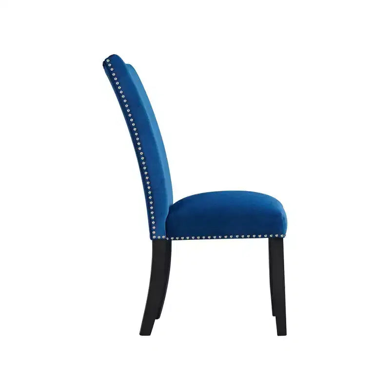 Ensemble de 2 chaises d'appoint en velours Céline - Picket House Furnishings