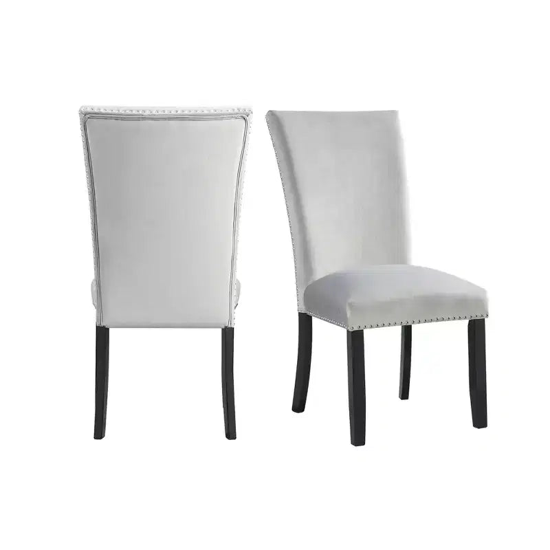 Ensemble de 2 chaises d'appoint en velours Céline - Picket House Furnishings