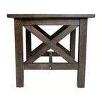 Table d'appoint style ferme en bois massif Emma et Oliver