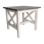 Table d'appoint style ferme en bois massif Emma et Oliver