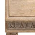 Table console rectangulaire en bois Patresa de Kate et Laurel, 36x14x30, Marron