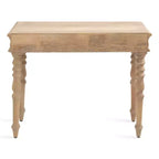 Table console rectangulaire en bois Patresa de Kate et Laurel, 36x14x30, Marron