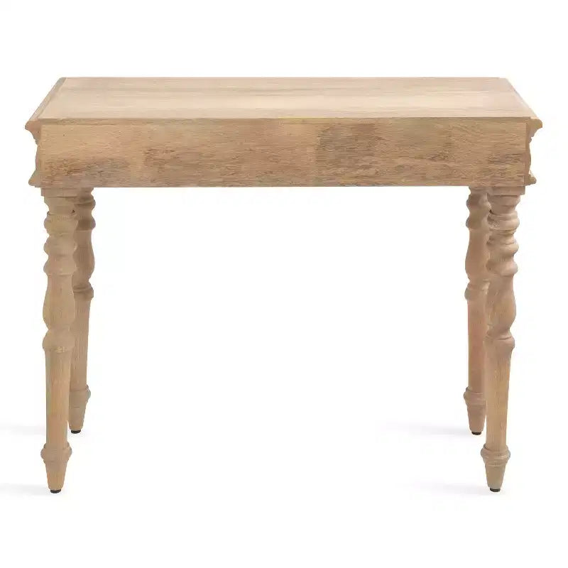 Table console rectangulaire en bois Patresa de Kate et Laurel, 36x14x30, Marron