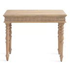 Table console rectangulaire en bois Patresa de Kate et Laurel, 36x14x30, Marron