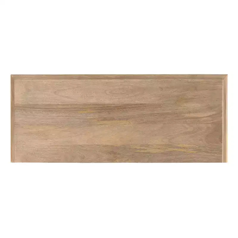 Table console rectangulaire en bois Patresa de Kate et Laurel, 36x14x30, Marron