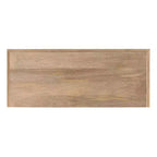 Table console rectangulaire en bois Patresa de Kate et Laurel, 36x14x30, Marron