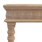 Table console rectangulaire en bois Patresa de Kate et Laurel, 36x14x30, Marron