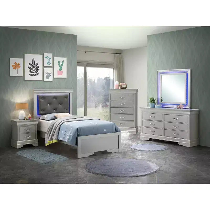 Lits Lorana et Twin Panel de Passion Furniture