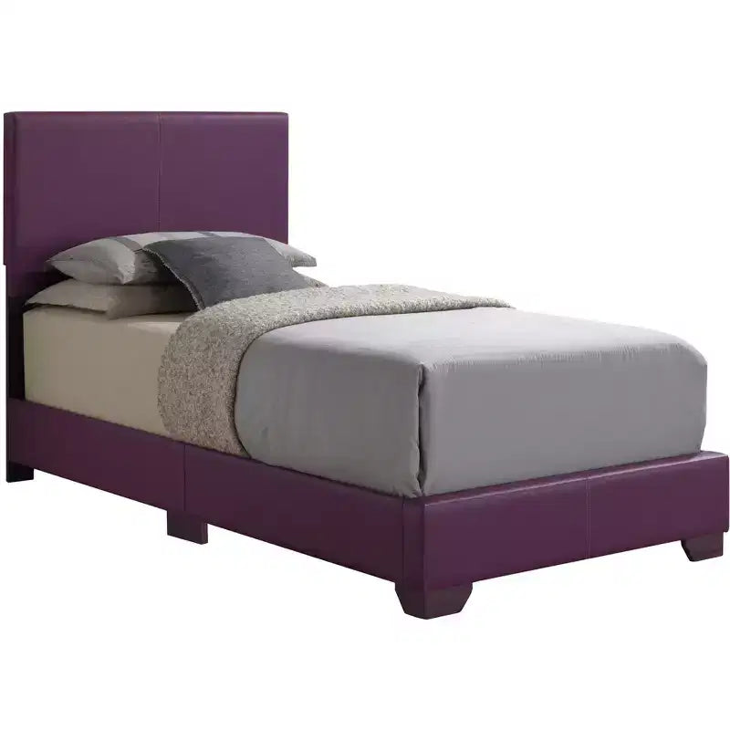 Lit jumeau capitonné Aaron de Passion Furniture