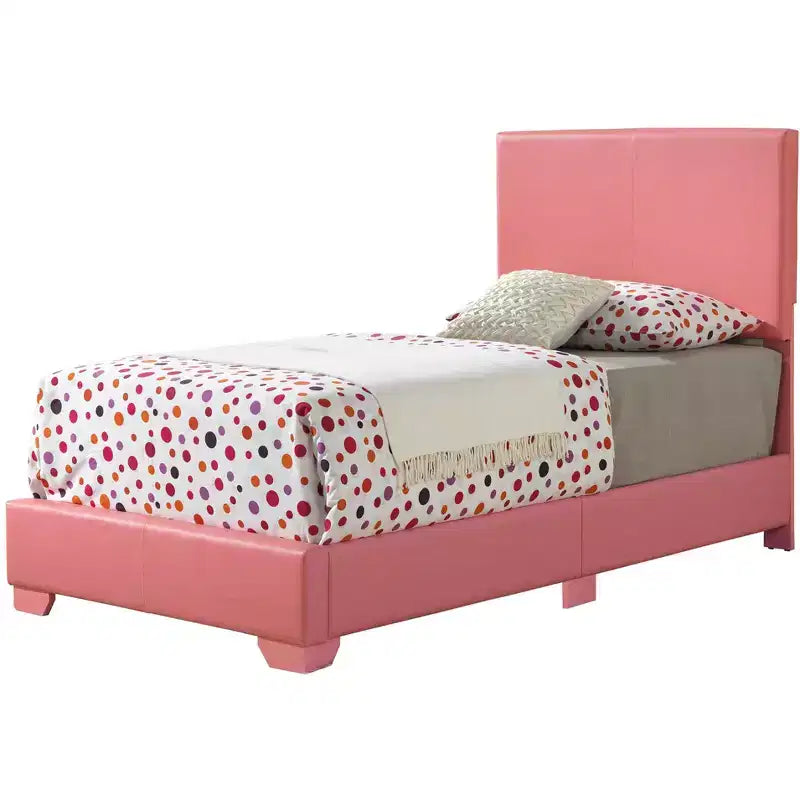 Lit jumeau capitonné Aaron de Passion Furniture