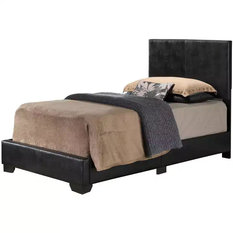 Lit jumeau capitonné Aaron de Passion Furniture