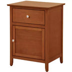 Table de chevet Passion Furniture Lzzy 1 tiroir (63,5 cm H x 48,26 cm l x 38,1 cm P)