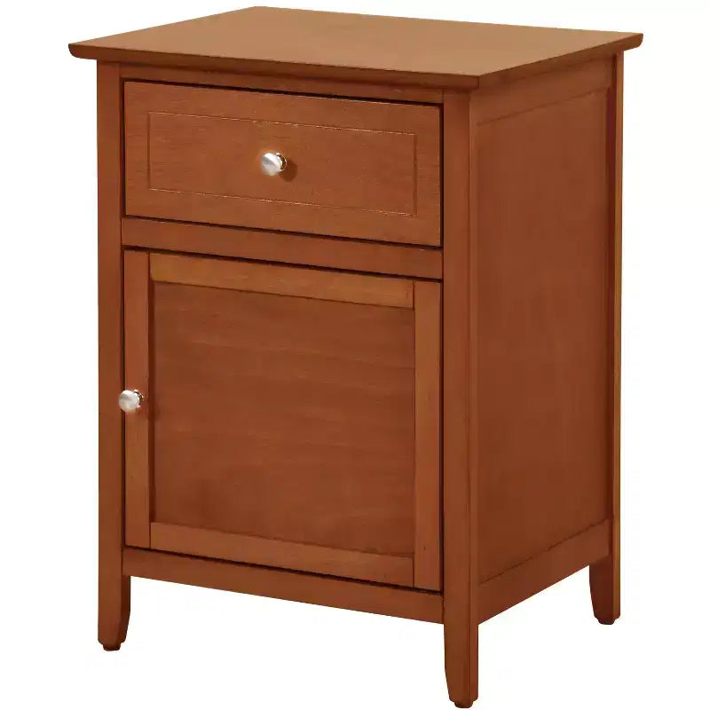 Table de chevet Passion Furniture Lzzy 1 tiroir (63,5 cm H x 48,26 cm l x 38,1 cm P)